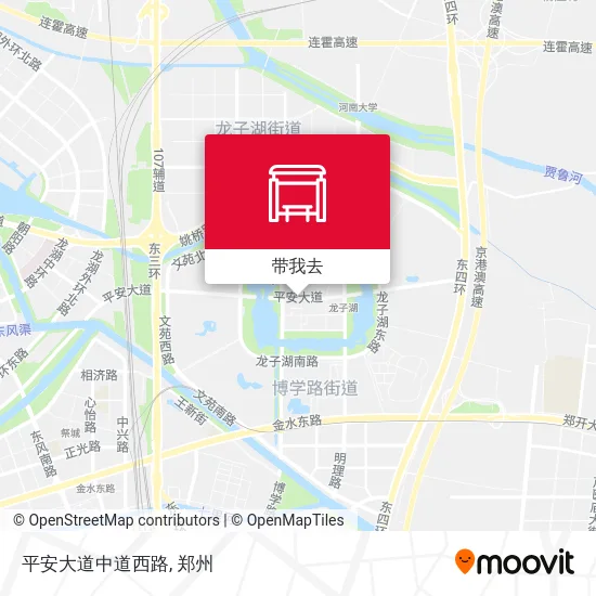 平安大道中道西路地图