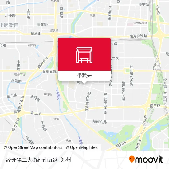 经开第二大街经南五路地图