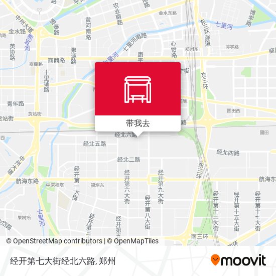 经开第七大街经北六路地图