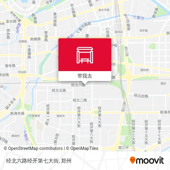 经北六路经开第七大街地图