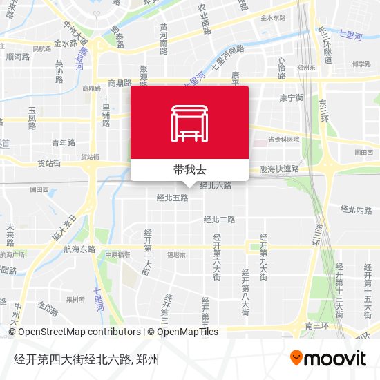 经开第四大街经北六路地图