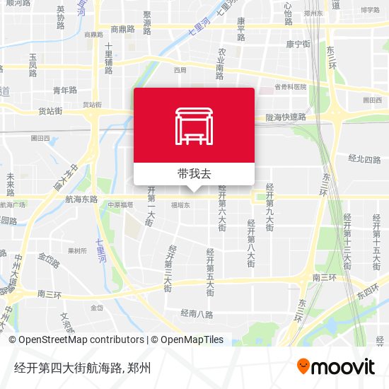 经开第四大街航海路地图