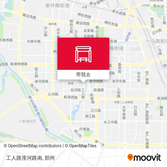 工人路淮河路南地图