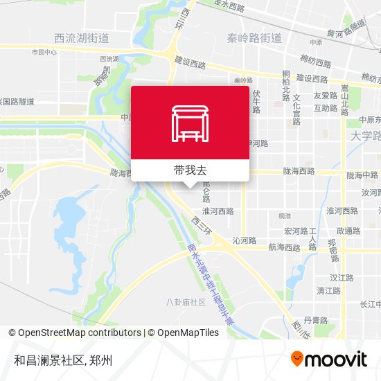 和昌澜景社区地图