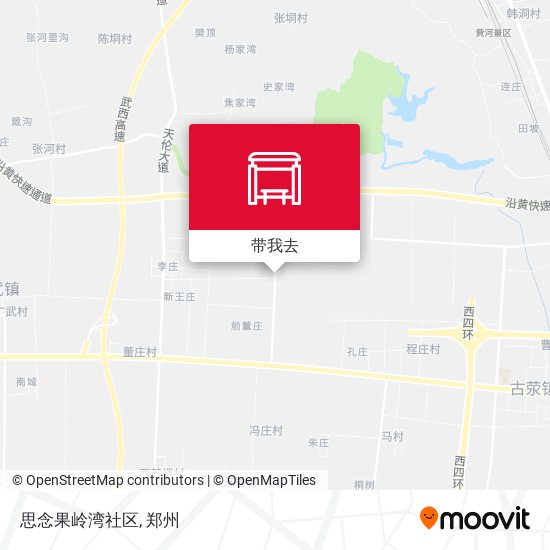 思念果岭湾社区地图