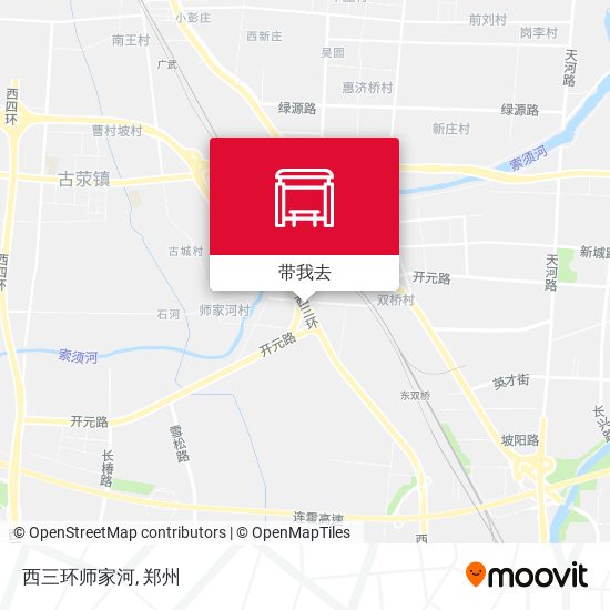 西三环师家河地图