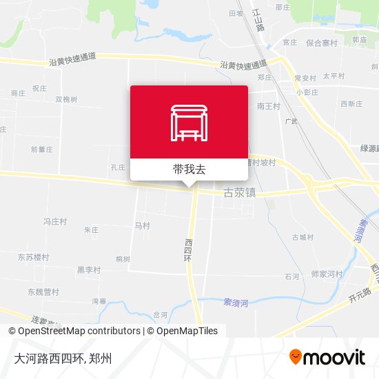 大河路西四环地图