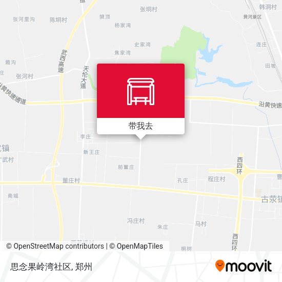 思念果岭湾社区地图