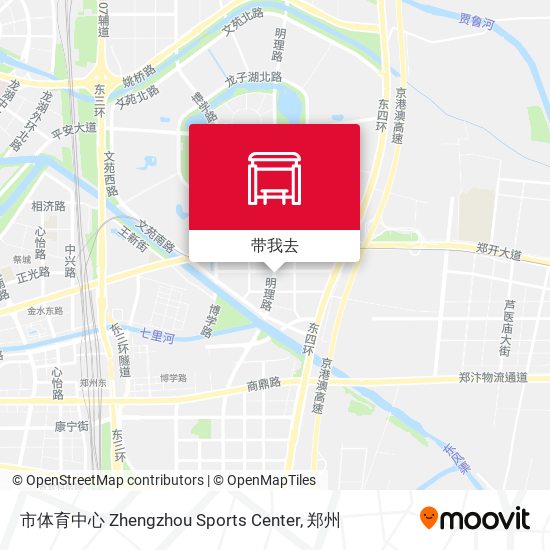 市体育中心 Zhengzhou Sports Center地图