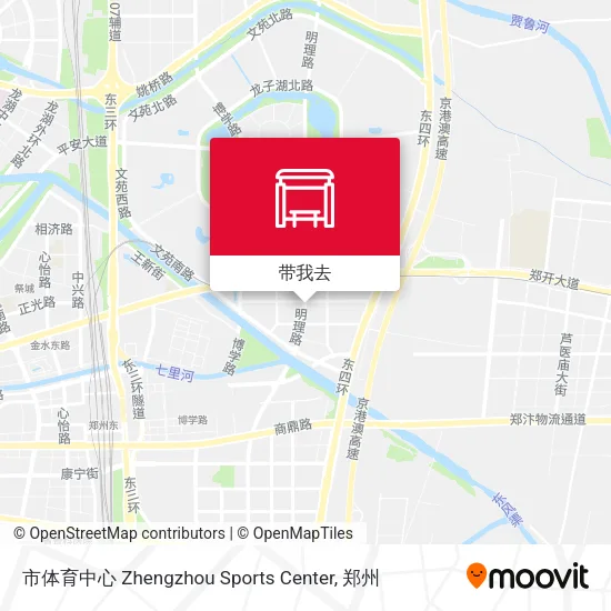 市体育中心 Zhengzhou Sports Center地图