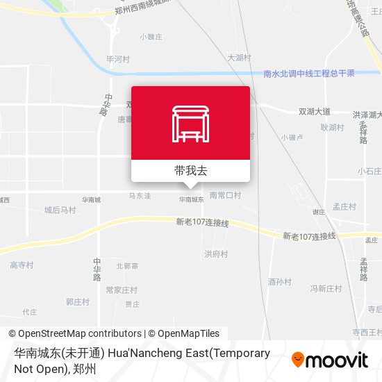华南城东(未开通) Hua'Nancheng East(Temporary Not Open)地图