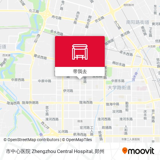 市中心医院 Zhengzhou Central Hospital地图