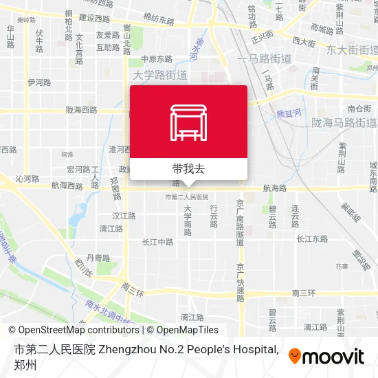 市第二人民医院 Zhengzhou No.2 People's Hospital地图