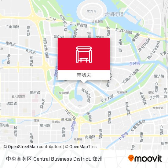 中央商务区 Central Business District地图