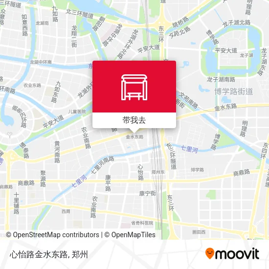 心怡路金水东路地图
