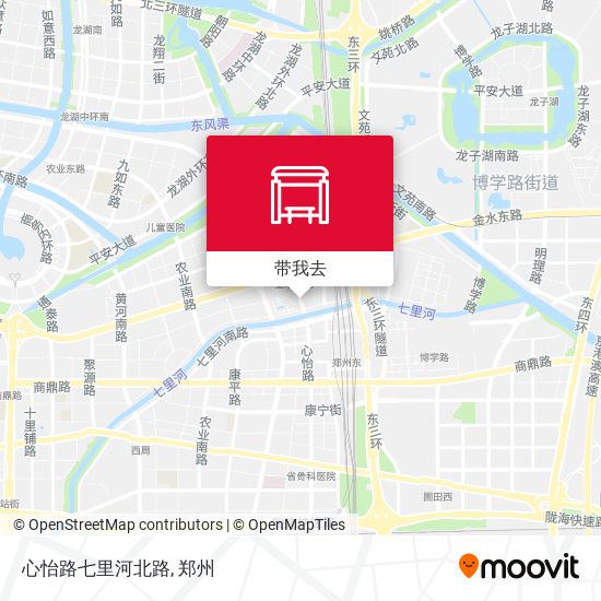 心怡路七里河北路地图