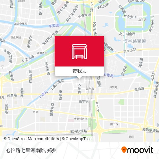 心怡路七里河南路地图