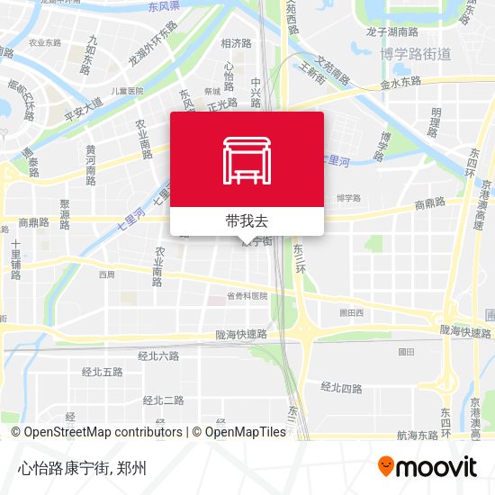 心怡路康宁街地图