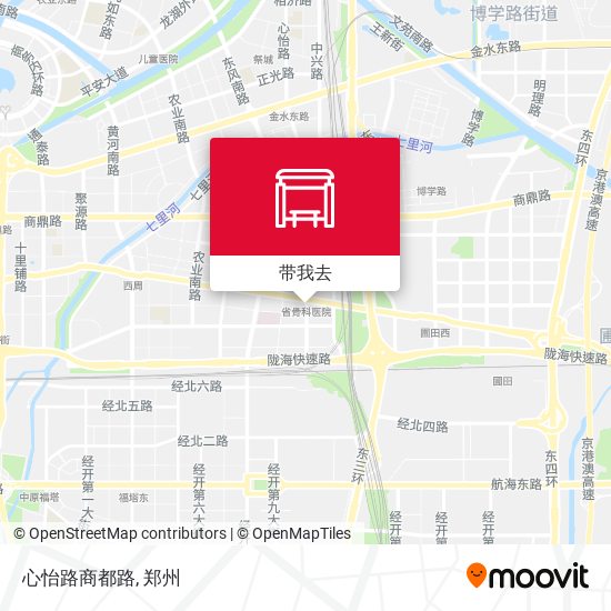 心怡路商都路地图