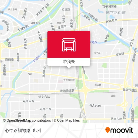 心怡路福禄路地图