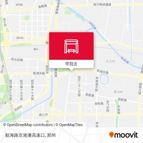 航海路京港澳高速口地图
