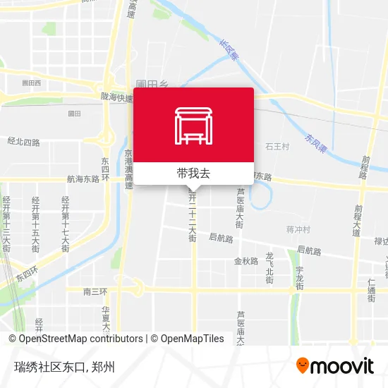 瑞绣社区东口地图