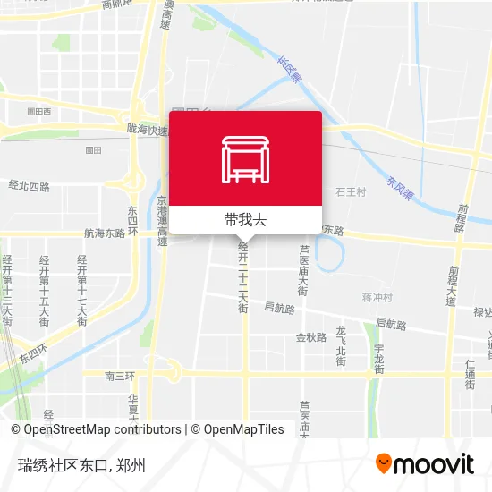 瑞绣社区东口地图