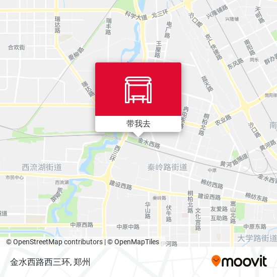 金水西路西三环地图