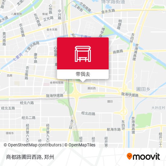 商都路圃田西路地图