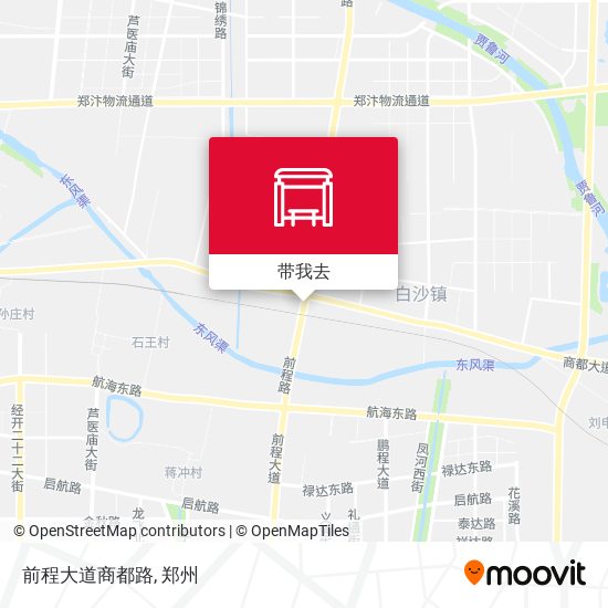 前程大道商都路地图