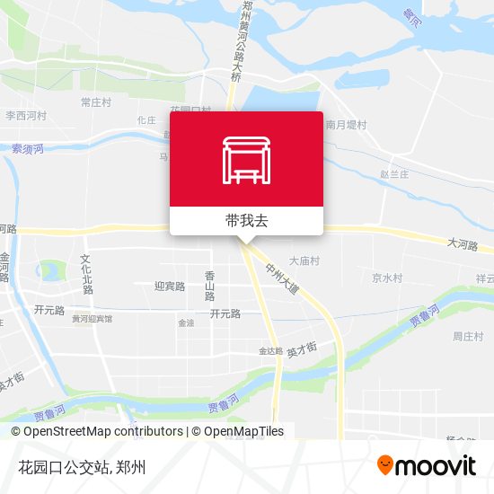 花园口公交站地图