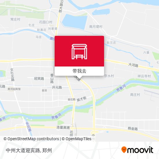 中州大道迎宾路地图