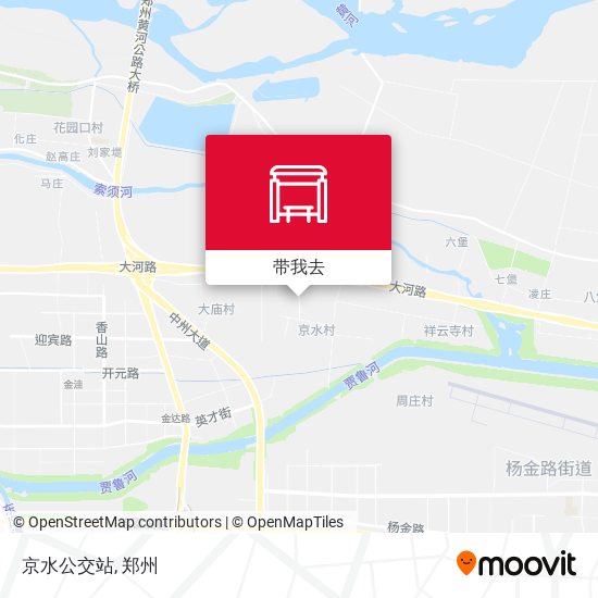 京水公交站地图