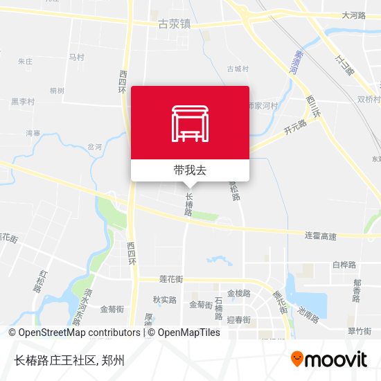 长椿路庄王社区地图