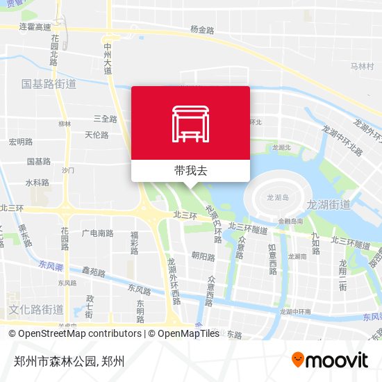 郑州市森林公园地图
