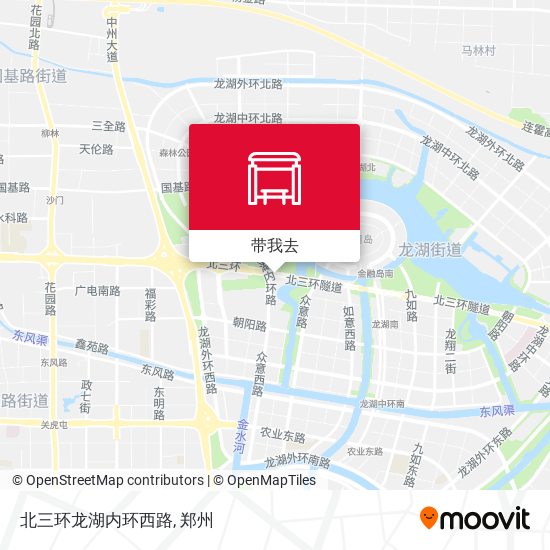 北三环龙湖内环西路地图