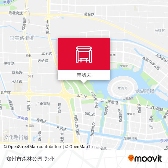 郑州市森林公园地图