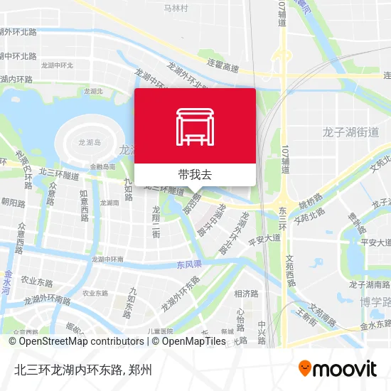 北三环龙湖内环东路地图