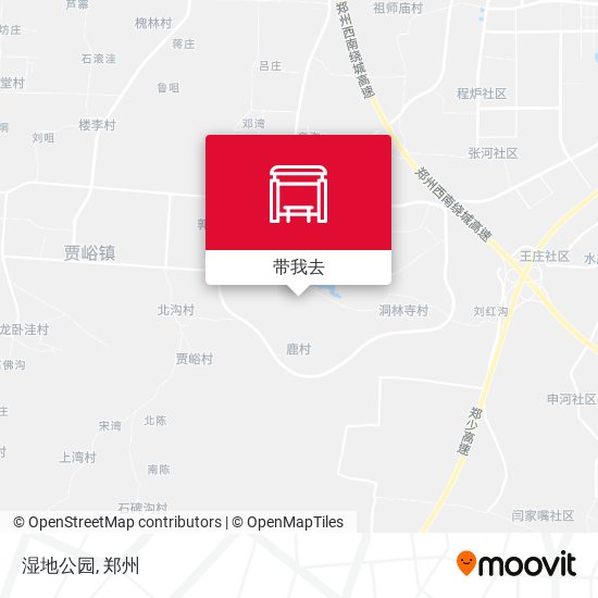 湿地公园地图