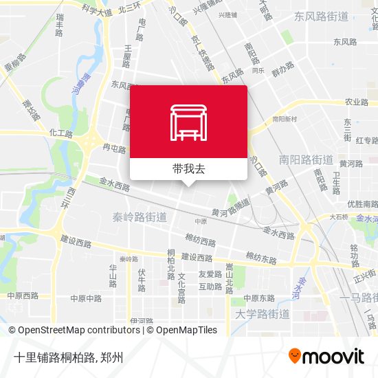 十里铺路桐柏路地图