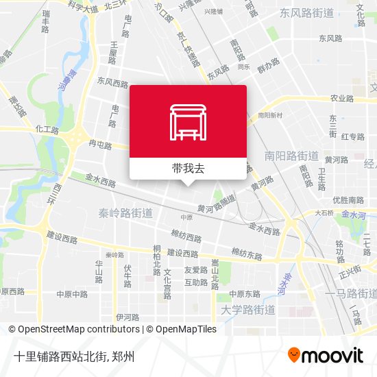 十里铺路西站北街地图