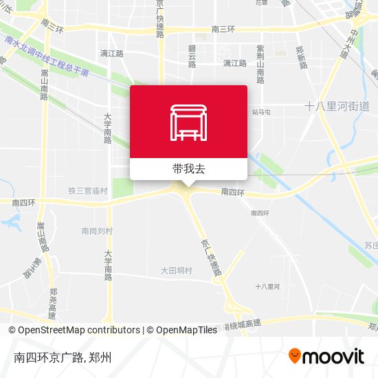 南四环京广路地图