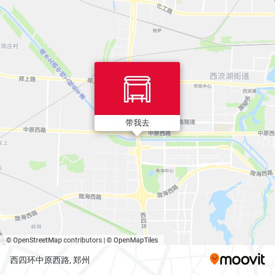 西四环中原西路地图