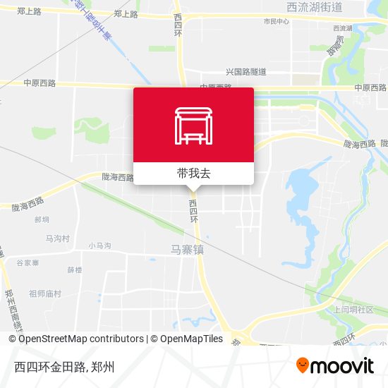 西四环金田路地图