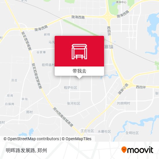 明晖路发展路地图