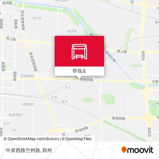 中原西路兰州路地图