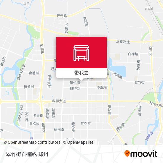 翠竹街石楠路地图