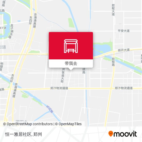 恒一雅居社区地图