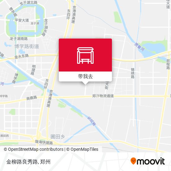 金柳路良秀路地图
