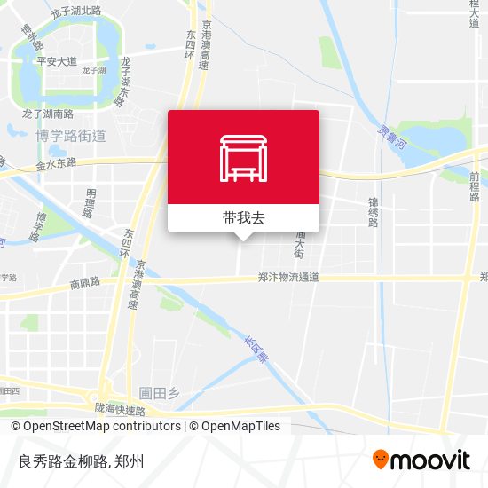 良秀路金柳路地图